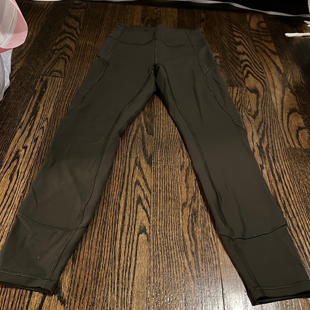 Lululemon olive green leggings